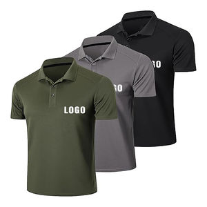Camiseta de Polo para Hombre, Camisa Deportiva de Manga Corta, Ligera, 100% Algodón, Absorbe La Humedad, Estilo de Gimnasio, Estilo Activo - Product Image 5