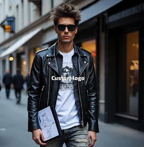 Chaqueta de cuero Fabricante de diseño personalizado para diseñadores Hecho a pedido Chaqueta de cuero Fabricante de moda - Product Image 3