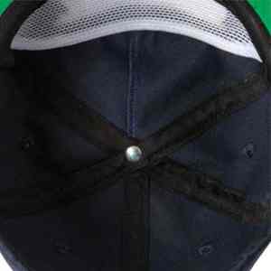 Precio al por mayor Gorra de golf de secado rápido con agujero Malla perforada Gorra de béisbol deportiva en blanco Gorras bordadas con estampado de parches de PVC personalizadas - Product Image 6