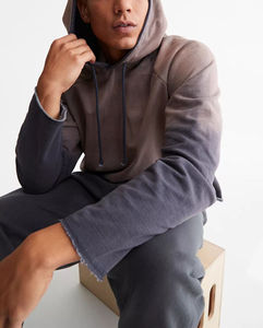 Sudadera con Capucha de Moda Urbana Extra Grande, Impermeable, Transpirable, de Algodón/Poliéster de Alta Calidad para Hombre, con Logotipo Personalizado Reforzado - Product Image 4