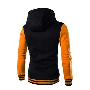 Chaud hiver unisexe sweat à capuche surdimensionné temps froid extérieur entraînement Gym Streetwear mode personnalisé polaire 100% coton impression - Product Image 3