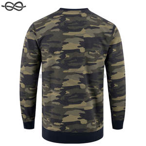 เสื้อสเวตเตอร์พิมพ์ลายพัฟสำหรับผู้ชายเสื้อสเวตเตอร์พิมพ์ลายกราฟิกเรียบๆสำหรับปรับแต่งโลโก้ได้ตามต้องการ - Product Image 4