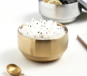 Brushed Stainless Steel Cone Bowl For Decorative And Dining Use - Product Image 4