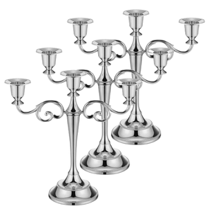 Chandelier exquis candélabre chambre table décor à la maison Restaurant vaisselle bougeoir décoratif - Product Image 2