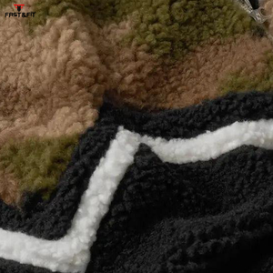 Wholesale Price New Design <b>Men</b> <b>Sherpa</b> Fleece Coated Camouflage Formal Spring <b>Jacket</b> Waterproof Windproof Breathable for Outdoor - Product Image 6