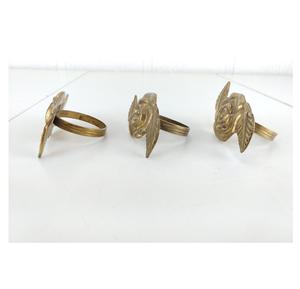 ห่วงรัดผ้าเช็ดปากทองเหลือง,ที่ใส่แหวนผ้าเช็ดปากโลหะสำหรับโรงนาทองทองเหลือง - Product Image 4