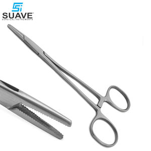 คีมผ่าตัดใช้ทางการแพทย์สําหรับการผ่าตัด ผู้ผลิตที่ดีที่สุด โลโก้ที่กําหนดเองพิมพ์คีมผ่าตัดโดย SUAVE เครื่องมือผ่าตัด - Product Image 1