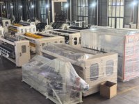 Mesin produksi tisu otomatis Mesin pembuat tisu lipat kotak otomatis