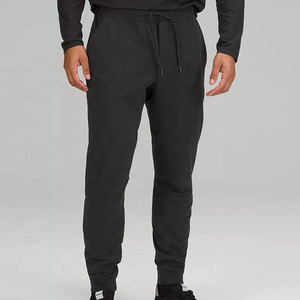 OEM Custom Men's High Waist Sweatpants Lightweight Fleece <b>Lined</b> Joggers Autumn Workout Gym Nonwoven Windproof Eco-Friendly - Product Image 4