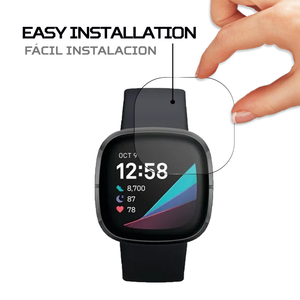 ANTISHOCK สำหรับฟิตบิท เซนส์ฟิล์มกันรอยหน้าจอ ฝาครอบป้องกันระดับพรีเมียมสำหรับสมาร์ทวอทช์ของคุณ - Product Image 3