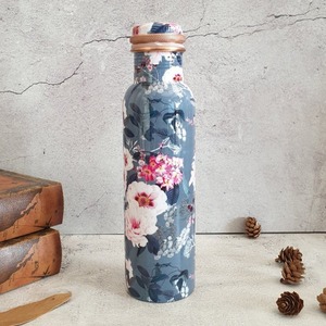 Botellas de agua ecológicas de cobre puro 100% de diseño de lujo con tapa para uso diario a precios al por mayor - Product Image 4