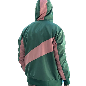 Ensemble coupe-vent pour homme avec veste et pantalon légers extensibles 100% polyester pour l'entraînement, la course et les activités de plein air - Product Image 5