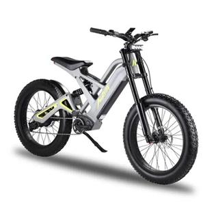 Bicicleta Eléctrica de Montaña MukutaS Knight de 24 Pulgadas con Llantas Gruesas, 52V 20Ah - Product Image 4