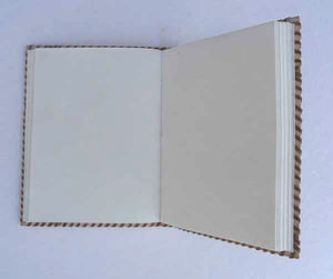 Cahier de notes personnalisé en cuir de grande taille A5 style antique vintage avec cahiers de poche pour usage personnel - Product Image 4