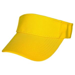 Venta al por mayor sombreros de visera de diseño, deportes de sol ciclismo visera plana sombrero vacío, tenis al aire libre Golf viseras ajustables - Product Image 1