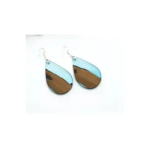 Latest Design Classic Religious Style Resin Colorful <b>Pearl</b> <b>Diamond</b> Drop <b>Earrings</b> Indian Fashion for Anniversaries - Product Image 3