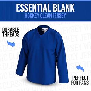 Meilleures ventes Maillot de hockey sur glace Sublimation 100% Polyester Maillot de hockey sur glace Hockey Pro - Product Image 2