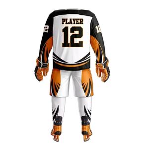 Maillots de hockey sur glace de haute qualité, vêtements de sport, polyester léger et doux, impression par sublimation, uniforme de hockey sur glace - Product Image 3