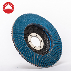Vente directe d'usine Meuleuse d'angle Utiliser des disques <span class=keywords><strong>à</strong></span> lamelles en zircone 125 mm 40 grains pour le polissage des métaux - Product Image 2