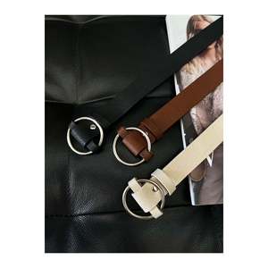3-Piece Women's <b>Belt</b> Set: <b>Trouser</b> <b>Belt</b>, Jacket <b>Belt</b>, Dress <b>Belt</b>, Shirt <b>Belt</b> - Black-Tan-Beige - Product Image 3