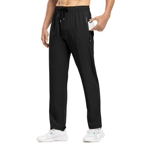 Pantalons pour hommes de haute qualité, streetwear, joggers, logo personnalisé, pantalons confortables pour hommes, molleton de coton, pantalons de survêtement légers - Product Image 2