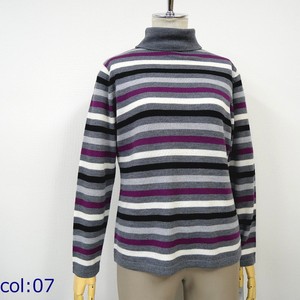 Pull d'hiver élégant et tendance à col roulé importé en vrac pour femmes, manches longues, design OEM décontracté - Product Image 3