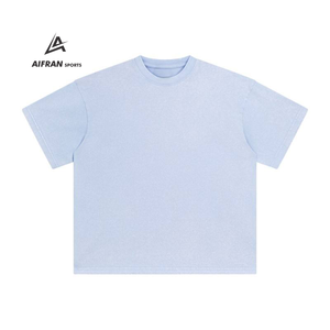 Camiseta de Alta Calidad 100% Algodón, Corte Cuadrado, Holgada, Corta, con Estampado Digital, Tejido Jersey, Frente Liso - Product Image 3