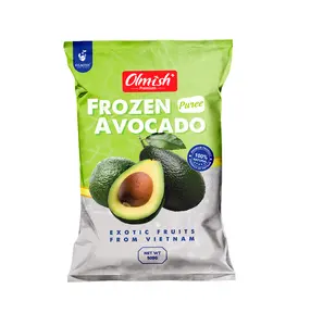 Avocado congelato di qualità premium del Vietnam (purea) dal marchio OLMISH all'ingrosso pronto per l'esportazione