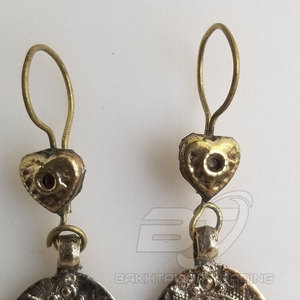 Fashion Jewelry Wholesale New Design Women Antique <b>Earrings</b> <b>Red</b> Color Statement Jewelry Customized - Product Image 5