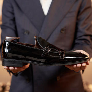 Chaussures de ville en cuir de porc de haute qualité avec absorption des chocs et surface imperméable pour hommes - Product Image 3