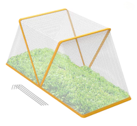 Serre d'hiver pliable pour jardin domestique, portable, anti-UV, avec couverture coupe-vent pour la culture de légumes, fleurs, et protection contre les insectes et les oiseaux