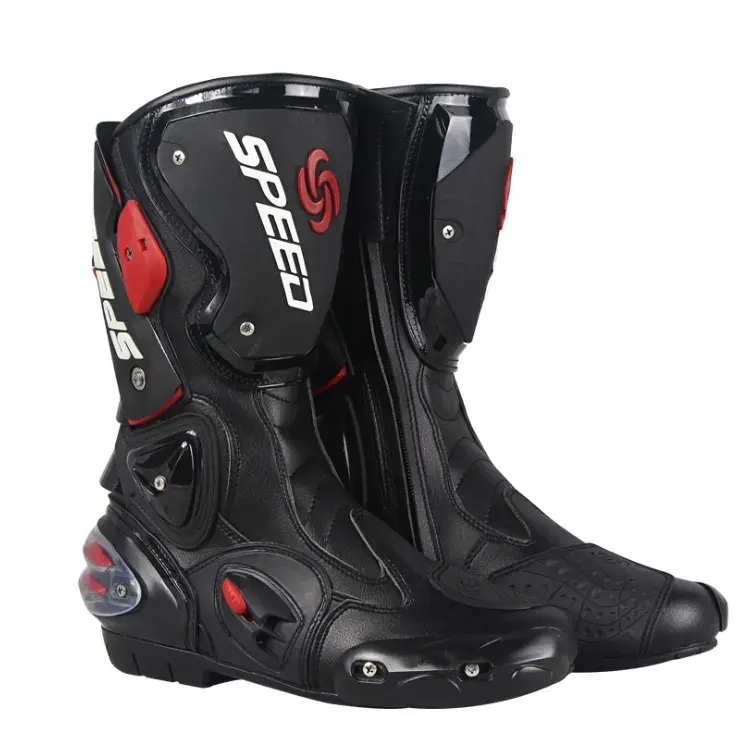 Slke bota de proteção para motocicleta gp, sapatos bmx atv de proteção antiqueda para motocicleta off road e motocross