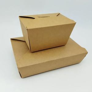 علبة طعام ورقية قابلة للتخصيص ومانعة للتسرب للوجبات الجاهزة مع نافذة، حاوية طعام قابلة للاستخدام في الميكروويف - Product Image 3