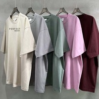 T-shirts pour hommes de haute qualité fabriqués par le fabricant, en jersey de coton, col rond, coupe ample, manches courtes, personnalisation par impression sérigraphique