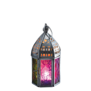 Black Antique Orange <b>Moroccan</b> Glass Metal <b>Lanterns</b> Decorative Candle Holders Jars Handmade Customizable Design Home Decoration - Product Image 4