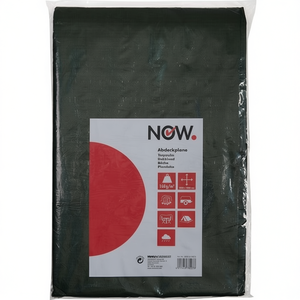 Bâche tissée super résistante vert olive 2000 mm de large x 3000 mm de long, poids 160 g/m² avec œillets en aluminium, MAINTENANT disponible - Product Image 3