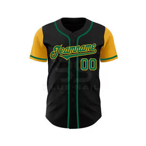 Último Estilo en Camisetas de Béisbol al por Mayor, Diseña Tu Propia Camiseta de Béisbol Personalizada - Product Image 1