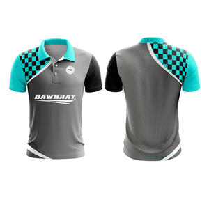 Polo Deportivo de Alto Rendimiento Sublimado, Ropa Deportiva de Equipo, para Hombre, Mujer y Jóvenes, de Secado Rápido, Ajuste Seco, Polo Activo - Product Image 2