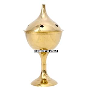 Wholesale Office Mabkhara <b>Incense</b> Holder Fragrance Elegant Design Metal Stainless Steel <b>Incense</b> <b>Burner</b> And Holder In Best Price - Product Image 3