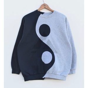 Sweat-shirts en molleton épais pour hommes, col rond, écologiques, 100% coton, broderie personnalisée, impression OEM ODM - Product Image 5