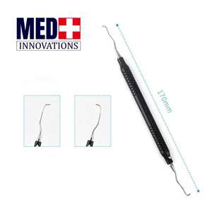 Med Innovations Venta al por mayor Gracey 7Pcs Curette Set Mejor calidad Reutilizable Limpieza dental Herramientas de llenado Manual de potencia - Product Image 2
