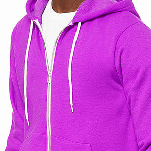 Sudadera con capucha de algodón de manga larga a la moda para hombre con logotipo personalizado impreso precio al por mayor ropa de invierno técnica teñida lisa - Product Image 5