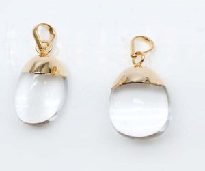 Conector de piedras preciosas de cristal hecho a mano, colgante de cabujón de moda, conector Bali individual, joyería de plata para el Día del Padre - Product Image 1