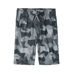 Unisex Casual Mesh Shorts 220 Grams 100% Polyester Quick Dry Eco-Friendly Breathable Street Wear Basketball Solid Elastic Waist - Product Image 1