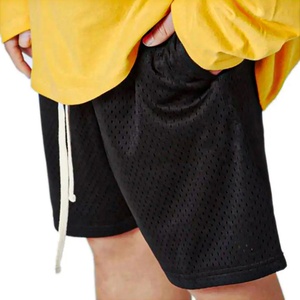 2025 nuevos pantalones cortos deportivos de moda para hombres patrón sólido estilo Casual venta al por mayor gimnasio pantalones cortos para correr con cordón - Product Image 3