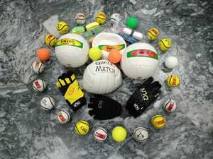Juego de lanzamiento de alta calidad Sliotars GAA estándar Hurling oficial Match Ball Center PU Core/ Cork Core - Product Image 6