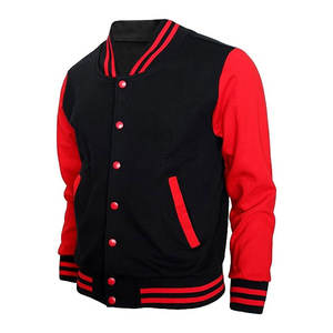 Fabriqué en usine à bas prix nouvelle meilleure qualité sur mesure pour adultes et jeunes Letterman veste couleur polaire veste universitaire pour hommes personnalisé - Product Image 5