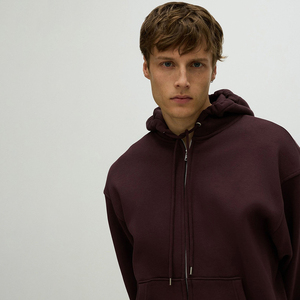 Nardon Apparel 2025 Custom Size High Quality Cotton <b>Thick</b> Men Clothing All Over Hoodie Plain Unisex - Product Image 5