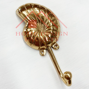 ตะขอแขวนเสื้อโค้ทติดผนังสำหรับห้องน้ำและห้องนอนตะขอแขวนผนังอลูมิเนียมรูปม้าขายดี - Product Image 4