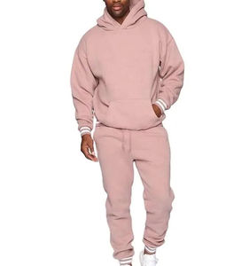 Ensemble de survêtement pour hommes avec logo personnalisé Ensemble de jogging lourd de haute qualité Survêtement tendance Baggy Fit personnalisé Jogger pour hommes - Product Image 6